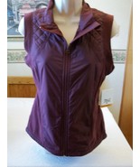 Women&#39;s Missy Everlast Fleece Vest Full Zip Wine Color SMALL NEW - €24,80 EUR