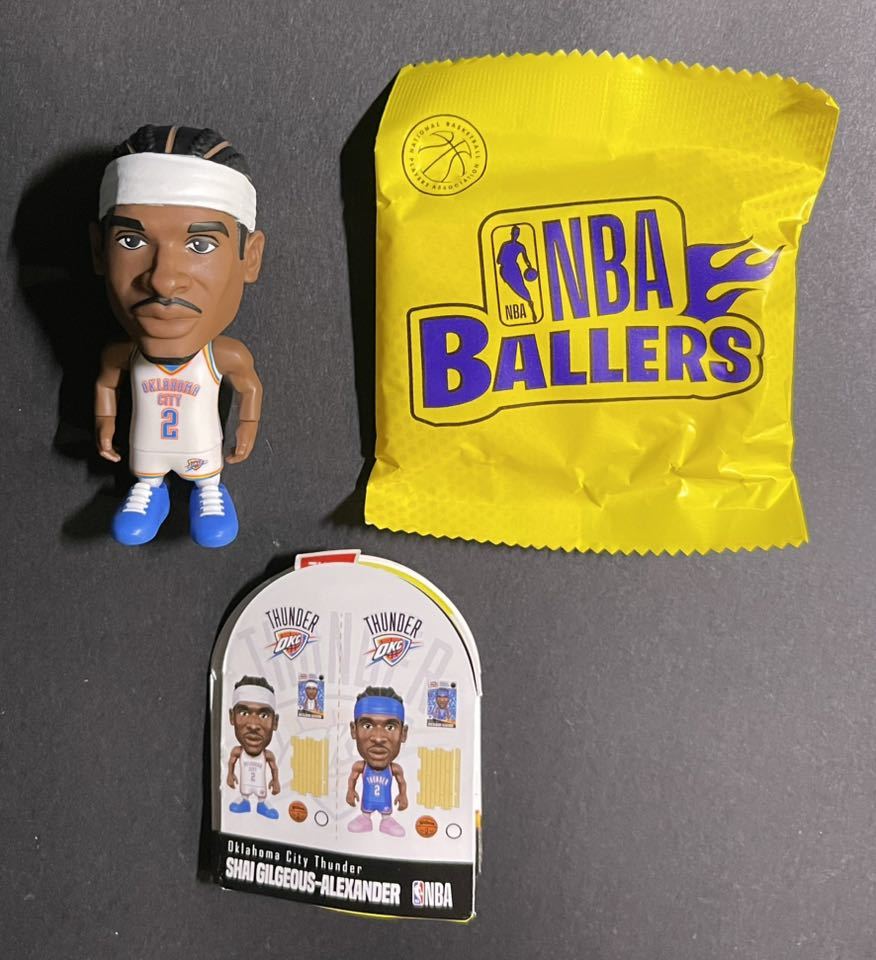 NBA BALLERS - Oklahoma City Thunder - SHAI GILGEOUS-ALEXANDER (Figure) - $20.00