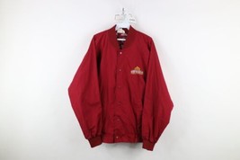 Vtg 90s Streetwear Mens XL S[pell Out Westward Ho Casino Las Vegas Bomber Jacket - £43.20 GBP