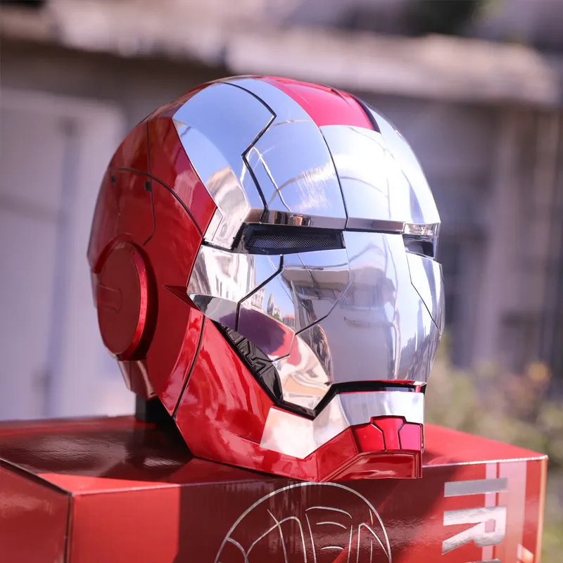 Iron Man Helmet Mk5 Electric Voice Activated Control Wearable Mask 1:1 Automatic - £186.74 GBP+