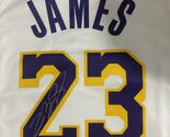 LEBRON JAMES PSA/DNA SIGNED HOME AUTOGRAPHED LOS ANGELES LAKERS JERSEY COA - $839.00