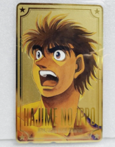 Hajime no Ippo NTT Telephone Card George Morikawa Gold Color Super Rare - £43.28 GBP