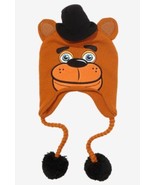 Five Nights At Freddy&#39;s Freddy Faz Bear Face Braided Tassel Beanie Lapla... - €23,52 EUR