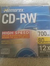 Memorex CD-RW 80 min - £12.41 GBP