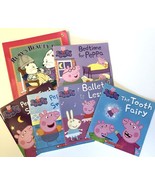 Lot of 6 Children&#39;s Books Nick Jr. 5 Peppa Pig and 1 Max &amp; Ruby - £7.86 GBP