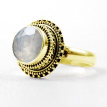 925 Sterling Silver Rainbow Gemstone Sz 2-14 Gold/Rose Gold Plated Ring RSV-1083 - £26.60 GBP+