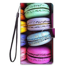 Anymob Samsung Case Multicolor Luxury Painted Flip Cute Playful Cat Wallet Phone - £21.27 GBP