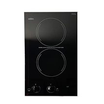 Summit CR2220B 12-inch Wide 240V 2-Burner Radiant Glass Electric Cooktop... - £285.62 GBP