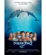 Dolphin Tale 2 Poster Morgan Freeman, Ashley Judd, Kris Kristofferson - €25,64 EUR