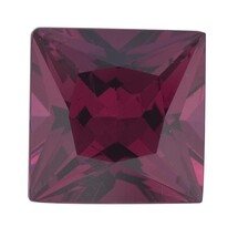 Loose Rhodolite Garnet Princess Cut AAA Quality Gemstone Available in 2x... - $4.95