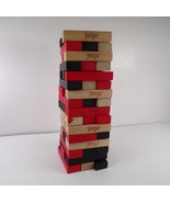 Milton Bradley Jenga Truth or Dare Version Incomplete - 48 Blocks Black ... - $9.46 CAD