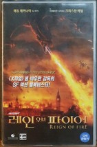 Reign of Fire (2002) Korean VHS [NTSC] Korea Dragons Fantasy Christian Bale - £35.24 GBP
