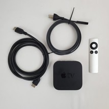 Apple TV 3rd Generation HD TV Media Streamer Black with Remote Model A1469 - £19.57 GBP