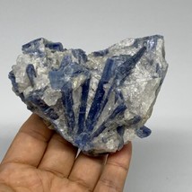 303.4g, 3.1&quot;x4&quot;x1.5&quot;,Blue Kyanite Quartz  Mineral Specimen @Brazil, B32868 - £48.15 GBP
