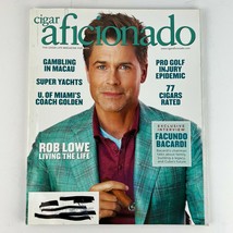 Cigar Aficionado Magazine July/August 2014 Rob Lowe Cover - £11.86 GBP
