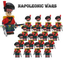 16Pcs Napoleonic Wars Officer of the Highland Infantry Minifigures Brick... - £22.74 GBP