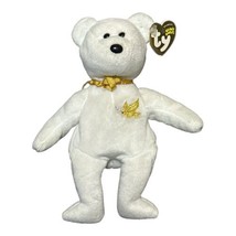 TY Beanie Baby Holy Father the Bear Gold Hang Tag attached 8.5&quot; - £3.92 GBP