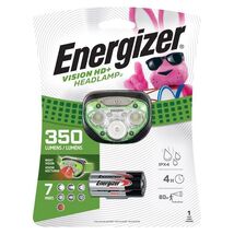 Energizer Vision HD + 350 lm Green LED Headlight AAA Battery HDC32E - $21.95