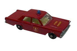 Lesney Matchbox Series No 55/59 Ford Galaxie Chief Diecast Car Made in E... - $274.61 MXN
