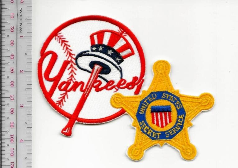 Primary image for US Secret Service USSS New York City Field Office NY Yankees Agent Service Patch