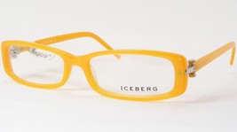 Iceberg IC03704 Orange Unique Rare Eyeglasses Glasses Frame Ic 037 04 52-15-135 - $134.10