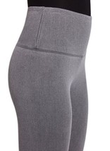HUE Womens Brushed Fleece Lined Seamless Leggings Size Small/Medium Color Grey - £34.67 GBP