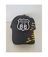 Arizona US 66 Snapback Style Cap/Hat - Wide Brim! Buckle Adjust on back ... - $8.86