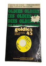 Vintage New in package Goldies 45 Three Dog Night Joy to the World 45 RPM Record - £17.48 GBP