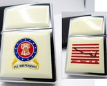 USS Independense Ultralite Scrimshaw Zippo 1997 Unfired with Flaws Rare - $99.00