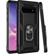 Galaxy S10+ Plus Case, Military Grade Drop Tested, Magnetic Ring Kickstand, Car  - £15.73 GBP
