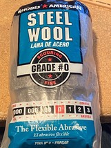 Rhodes American Steel Wool Grade #0 (12 Pack) *NEW* xx1 - $7.99