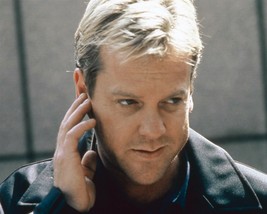 Kiefer Sutherland as Jack Bauer in leather jacket 2001 series 24 8x10 inch photo - £7.66 GBP