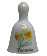 VINTAGE Russ Berrie &amp; Co Miniature Floral Daffodils December Birthday Be... - £4.10 GBP