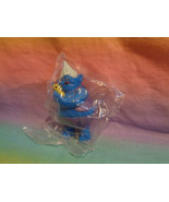 Dreamworks Trolls PVC Figure Cake Topper Blue with White Hair  - New Sealed - £4.15 GBP