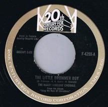 Harry Simeone Chorale Little Drummer Boy 45 Vinyl O Holy Night - £3.87 GBP