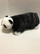 Panda Animal Pillow Plush - Large (Black &amp; White) - £14.37 GBP