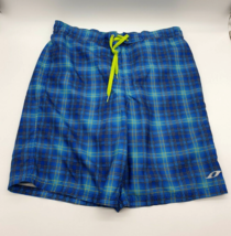 Oxide Board Shorts Mens XL Lined Beach Vacation Surf Swim Trunks Blue 38... - £12.18 GBP