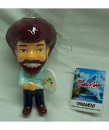 BOB ROSS PAINTER 4&quot; CHRISTMAS TREE ORNAMENT HOLIDAY NEW w/ TAG - $20.37 CAD