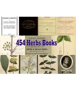 Herbs 454 Books - Medicinal botany, Herbal Remedies, Herb medicine, Pois... - $5.99