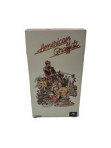 1990 American Graffiti Richard Dreyfuss Ron Howard Wolfman Jack VHS Movie  - £6.96 GBP