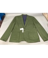 J. Crew Men’s Dark Green 1 Button Blazer - 7 Pockets - Large - NWT - €85,28 EUR