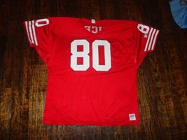 Vintage San Francisco 49ers Jerry Rice Wilson Pro Cut Jersey Size XXL - $59.39