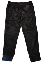 Alive Men&#39;s Black Camo/Black Solid Wicking Jogger Fit Track Pants Size Large NWT - £21.22 GBP