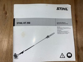 STIHL HT 250, HT250 Pole Saw Pruner Instruction Owners Operators Manual - $9.89