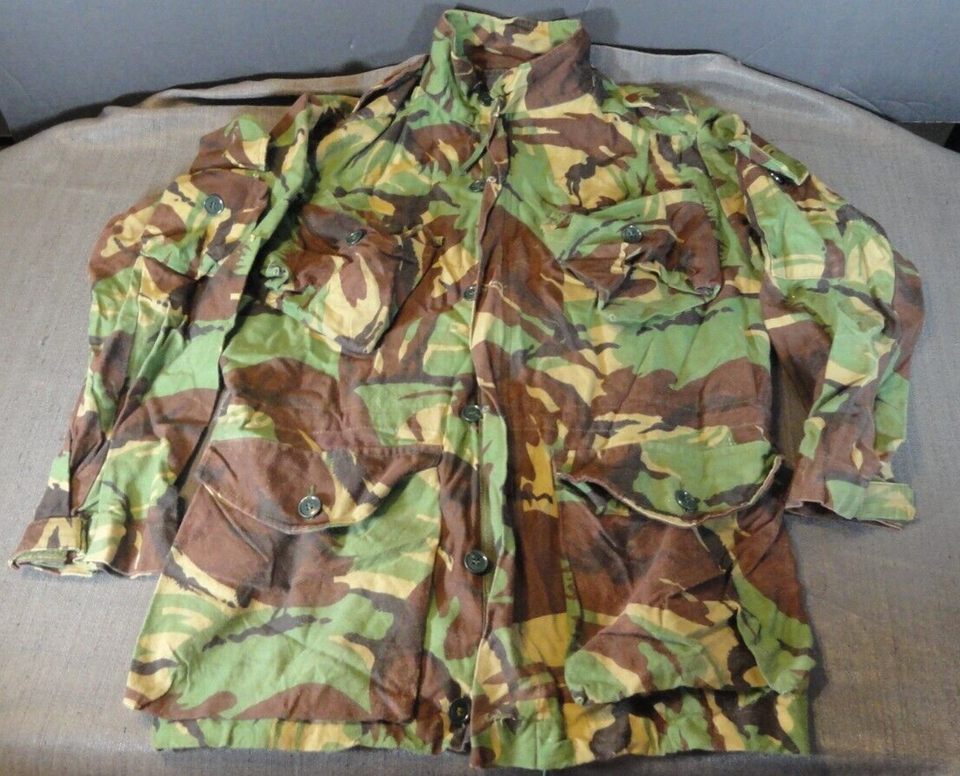 VINTAGE 90s BRITISH UNITED KINGDOM MILITARY DPM SMOCK COMBAT TACTICAL ME... - $67.31