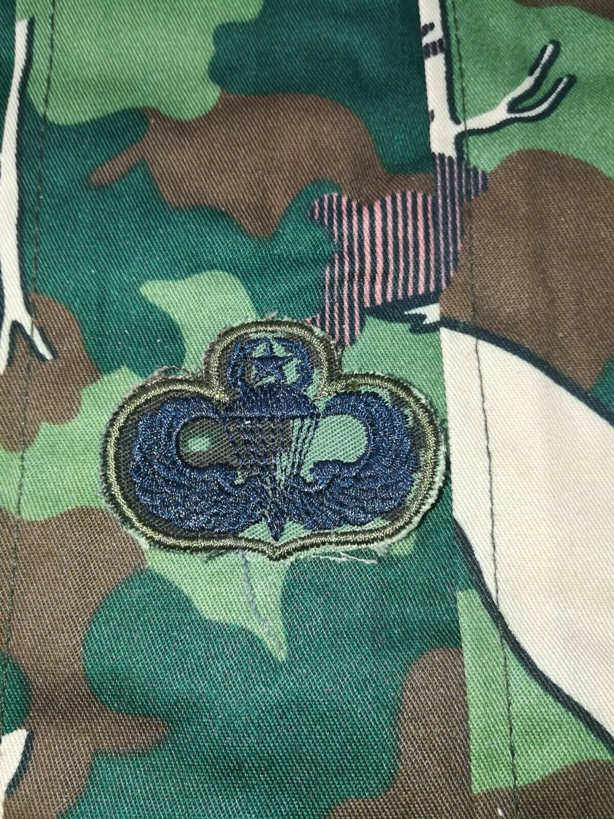 US ARMY FREEFALL AIRBORNE PARA Wing Thailand Army Patch THAILAND MADE #1 - $9.50