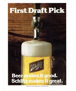 1978 Schiltz Beer Print Ad 8.5" x 11" - $356.24 MXN