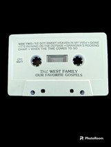 Vintage The West Family Our Favorite Gospels Music Cassette Tape God Our Maker - £7.47 GBP