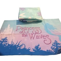 Disney&#39;s The Little Mermaid Children&#39;s Twin Sheet Set Fitted Flat Pillow... - £18.35 GBP