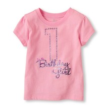 Girls 1st First Birthday Shirt 9-12 or 12-18 Months lots of Glitter - $1.50